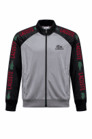 LACOSTE TRACK JACKET SPORTY GRAFIX ΓΚΡΙ ΑΝΤΡΙΚΟ PRE OWNED M
