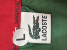 LACOSTE TRACK JACKET SPORTY ΠΡΑΣΙΝΟ ΚΟΚΚΙΝΟ ΑΝΤΡΙΚΟ PRE OWNED L