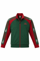 LACOSTE TRACK JACKET SPORTY ΠΡΑΣΙΝΟ ΚΟΚΚΙΝΟ ΑΝΤΡΙΚΟ PRE OWNED L