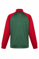 LACOSTE TRACK JACKET SPORTY VERDE ROSSO UOMO PRE OWNED M