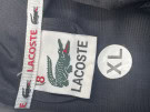 LACOSTE TRACK JACKET STREETWEAR BLACK MEN PRE OWNED XL