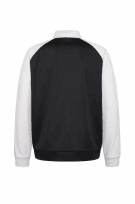 LACOSTE TRACK JACKET STREETWEAR BLACK AND WHITE MENS PRE OWNED XXL