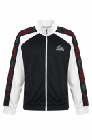 LACOSTE TRACK JACKET STRETCH BLACK WHITE ΑΝΤΡΙΚΟ PRE OWNED L