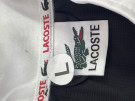 LACOSTE TRACK JACKET STRETCH BLACK WHITE ΑΝΤΡΙΚΟ PRE OWNED L
