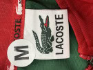 LACOSTE TRACK JACKET VINTAGE RED GREEN MENS PRE OWNED M