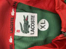 LACOSTE ΖΑΚΕΤΑ TRACK ΑΘΛΗΤΙΚΟ ΠΡΑΣΙΝΟ ΚΟΚΚΙΝΟ ΑΝΤΡΙΚΟ PRE OWNED XL