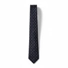 LANVIN PARIS ΓΡΑΒΑΤΑ ΚΛΑΣΙΚΗ ΣΚΟΥΡΟ ΜΠΛΕ ΑΝΤΡΙΚΟ PRE OWNED