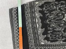 LUISA SRANGOLI PLEATED SKIRT PRINT BLACK WOMEN PRE OWNED XL