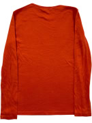 Lauren Ralph Lauren Μακρυμάνικο T-Shirt Πορτοκαλί Classic Fit Γυναικείο S