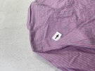 LAUREN RALPH LAUREN STRIPED SHIRT CLASSIC LILAC WOMEN PRE OWNED L