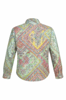 LAUREN RALPH LAUREN ΠΟΥΚΑΜΙΣΟ VINTAGE ΠΟΛΥΧΡΩΜΟ ΓΥΝΑΙΚΕΙΟ PRE OWNED M