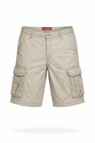 LEE DUNGAREES CARGO BERMUDA BEIGE MEN PRE OWNED M
