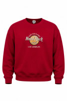 LEE ANNI 90 HARD ROCK CAFE FELPA ROSSA UOMO PRE OWNED XL