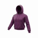 LEE Φούτερ με Κουκούλα Casual Pocket Μωβ Γυναικείο M