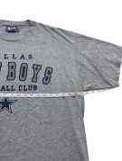 1995 VINTAGE LEE NFL GRAPHIC TEE STREETWEAR ΓΚΡΙ ΑΝΤΡΙΚΟ PRE OWNED XL