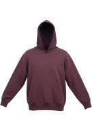 Lee Hoodie Λευκό Logo Μπορντό Unisex L