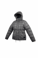 Lee Μπουφάν Puffer Casual Logo Γκρι Ανδρικό L