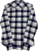 LEE ΠΟΥΚΑΜΙΣΟ ΜΑΚΡΥΜΑΝΙΚΟ CHECKED SLIM FIT ΜΠΛΕ/ΚΟΚΚΙΝΟ ΓΥΝΑΙΚΕΙΟ SMALL