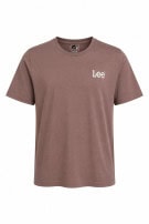 LEE T SHIRT MINIMAL ΚΑΦΕ UNISEX PRE OWNED XL