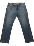 Lee Extreme Motion Straight Taper Jeans Logo Blue Men’s 2XL