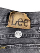 LEE JEANS MINIMAL GREY MEN PRE OWNED XS