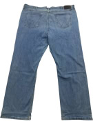 LEE Τζιν Παντελόνι Straight Fit Light Blue Leather Logo Ανδρικό Μέγεθος 50 (6XL)