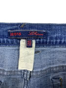 LES COPAINS JEANS ΠΑΝΤΕΛΟΝΙ VINTAGE ΛΟΓΟΤΥΠΟ ΜΠΛΕ ΓΥΝΑΙΚΕΙΟ M
