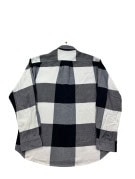 LES COPAINS SPORTSWEAR ΠΟΥΚΑΜΙΣΟ ΚΑΡΟ ΜΠΛΕ ΓΚΡΙ ΛΕΥΚΟ ΑΝΤΡΙΚΟ PRE OWNED L