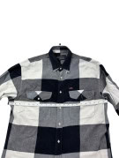 LES COPAINS SPORTSWEAR ΠΟΥΚΑΜΙΣΟ ΚΑΡΟ ΜΠΛΕ ΓΚΡΙ ΛΕΥΚΟ ΑΝΤΡΙΚΟ PRE OWNED L