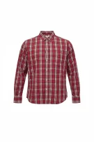 Levi Strauss & Co. Πουκάμισο Καρό Classic Fit Κόκκινο Ανδρικό XL