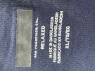 LEVIS STRAUSS CO T SHIRT SPELL OUT NAVY ΑΝΤΡΙΚΟ PRE OWNED XL