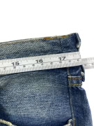 LEVI'S 501 ΤΖΙΝ ΒΕΡΜΟΥΔΑ VINTAGE ΜΕ ΚΟΥΜΠΙΑ ΜΠΛΕ UNISEX L
