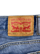 LEVI'S 505 DENIM SHORTS ΜΠΛΕ UNISEX XS
