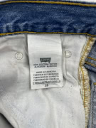 LEVI'S 505 DENIM SHORTS ΜΠΛΕ UNISEX XS
