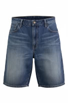 LEVI'S 569 DENIM SHORTS LOOSE STRAIGHT ΜΠΛΕ UNISEX XL