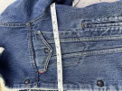 1988 LEVIS DENIM JACKET SHERPA BLUE MEN PRE OWNED L