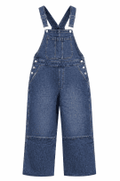 DICKIES DENIM OVERALLS VINTAGE BLU DONNA PRE OWNED L