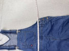 DICKIES DENIM OVERALLS VINTAGE BLU DONNA PRE OWNED L