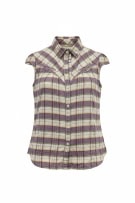 Levi's Γυναικείο Πουκάμισο Αμάνικο Καρό Πολύχρωμο S