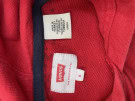 LEVIS HOODIE COLORBLOCK ΚΟΚΚΙΝΟ ΑΝΤΡΙΚΟ PRE OWNED S