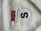 LEVIS HOODIE GRAPHIC OFF WHITE UNISEX PRE OWNED S