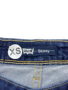 LEVIS JEANS MINIMAL DARK BLUE ΓΥΝΑΙΚΕΙΟ PRE OWNED XS