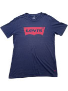 LEVIS ΚΟΝΤΟΜΑΝΙΚΗ ΜΠΛΟΥΖΑ GRAPHIC NAVY ΑΝΤΡΙΚΟ PRE OWNED S