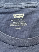 LEVIS ΚΟΝΤΟΜΑΝΙΚΗ ΜΠΛΟΥΖΑ GRAPHIC NAVY ΑΝΤΡΙΚΟ PRE OWNED S
