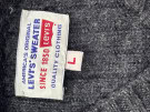 1990S LEVIS MAGLIONE IN MAGLIA SCOLLO A V MINIMAL CHARCOAL UNISEX PRE OWNED L
