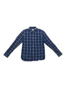 LEVI'S ΠΟΥΚΑΜΙΣΟ CASUAL ΚΑΡΟ ΜΠΛΕ ΑΝΔΡΙΚΟ S