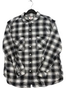 LEVIS ΠΟΥΚΑΜΙΣΟ CLASSIC ΚΑΡΟ ΑΣΠΡΟΜΑΥΡΟ ΓΥΝΑΙΚΕΙΟ PRE OWNED XL