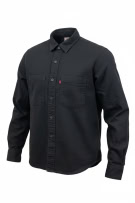 LEVI'S ΠΟΥΚΑΜΙΣΟ DENIM CASUAL ΜΑΥΡΟ UNISEX Small preowned