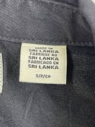 LEVI'S ΠΟΥΚΑΜΙΣΟ DENIM CASUAL ΜΑΥΡΟ UNISEX Small preowned