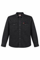 WRANGLER DENIM SHIRT BLACK MENS PRE OWNED XL